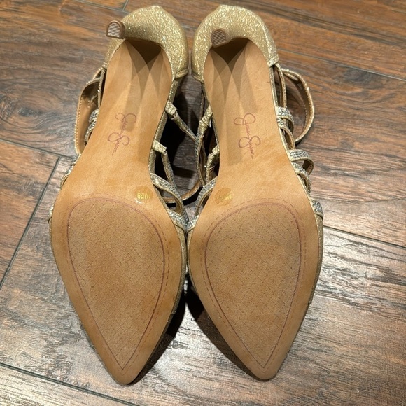 NEW! Jessica Simpson Champagne Parminda Pump - Size 8/39 - Picture 11 of 12